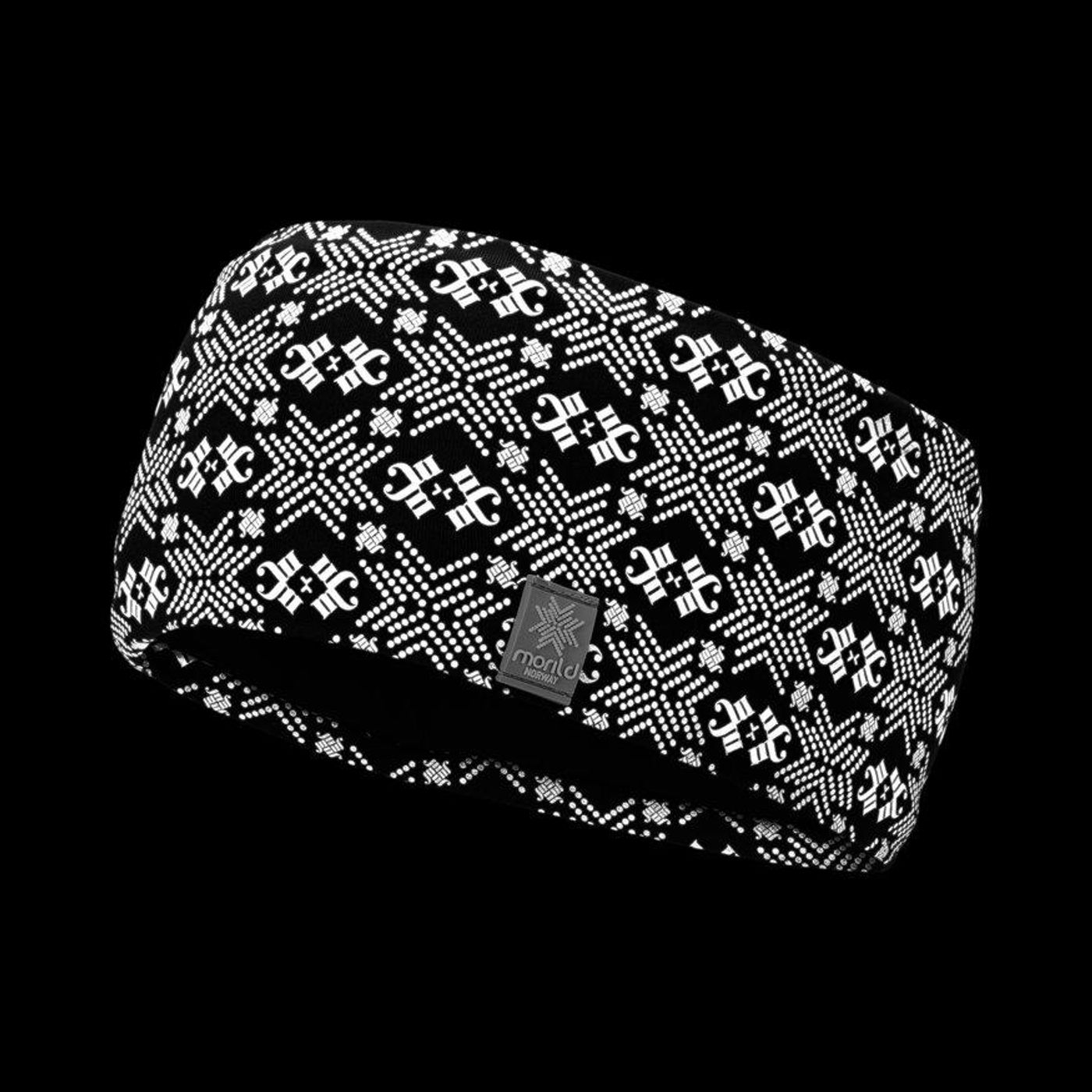 Morild Glitre resirkulert pannebånd med refleks, pistasje