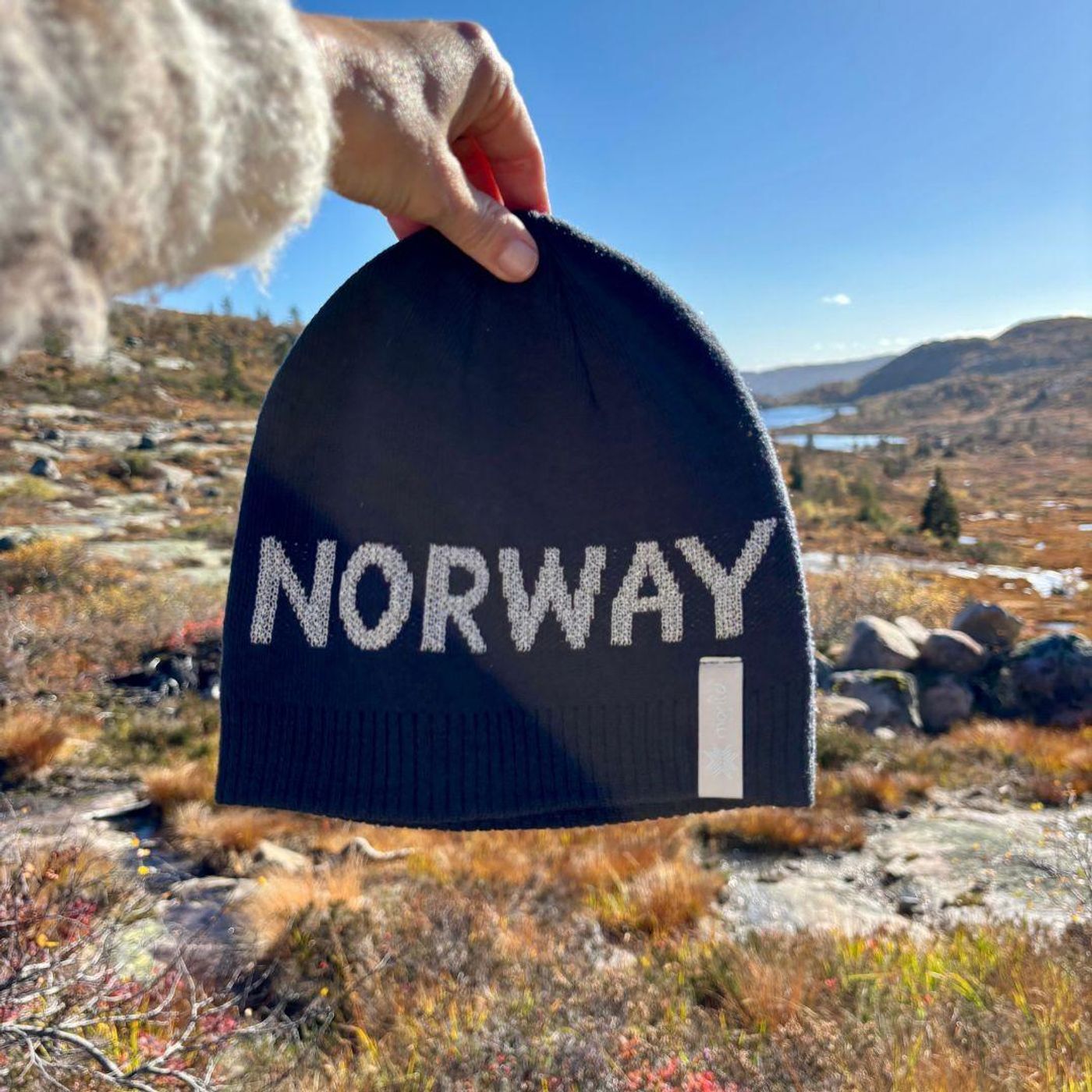 Morild Aktiv lue med refleks, mørk blå