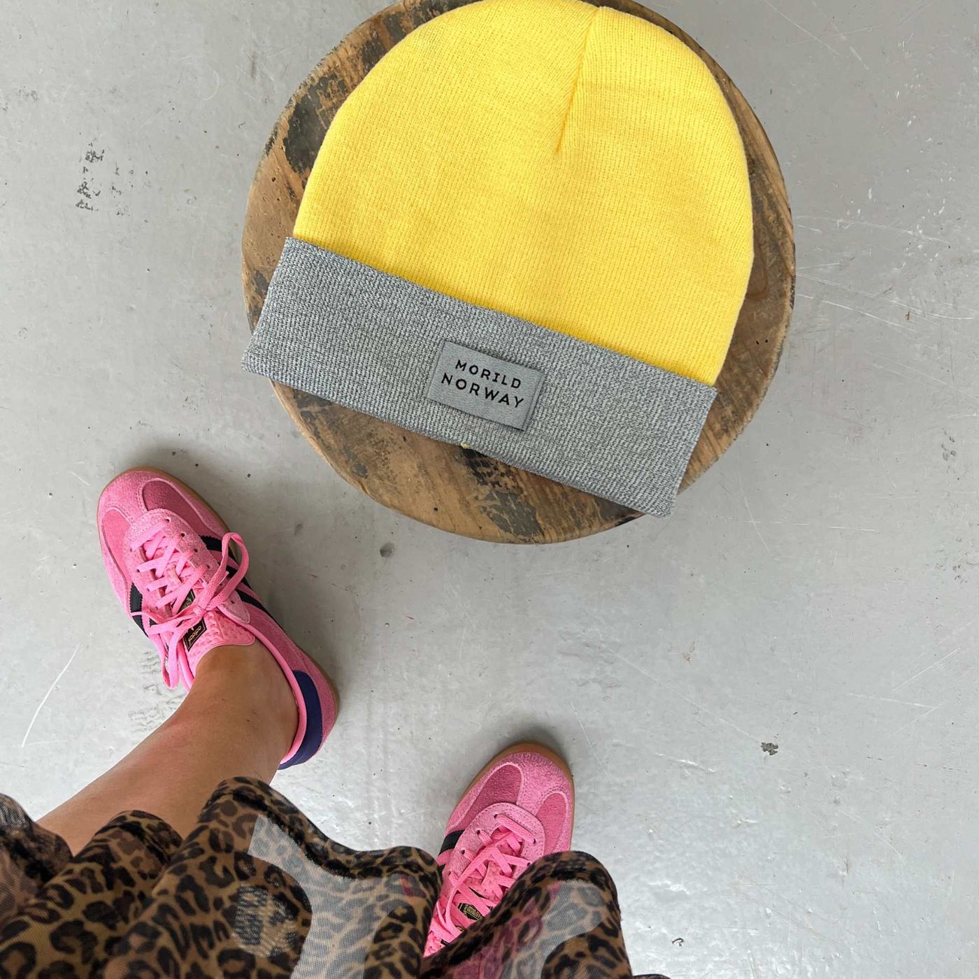 Morild Grid lue med refleks, solskinn