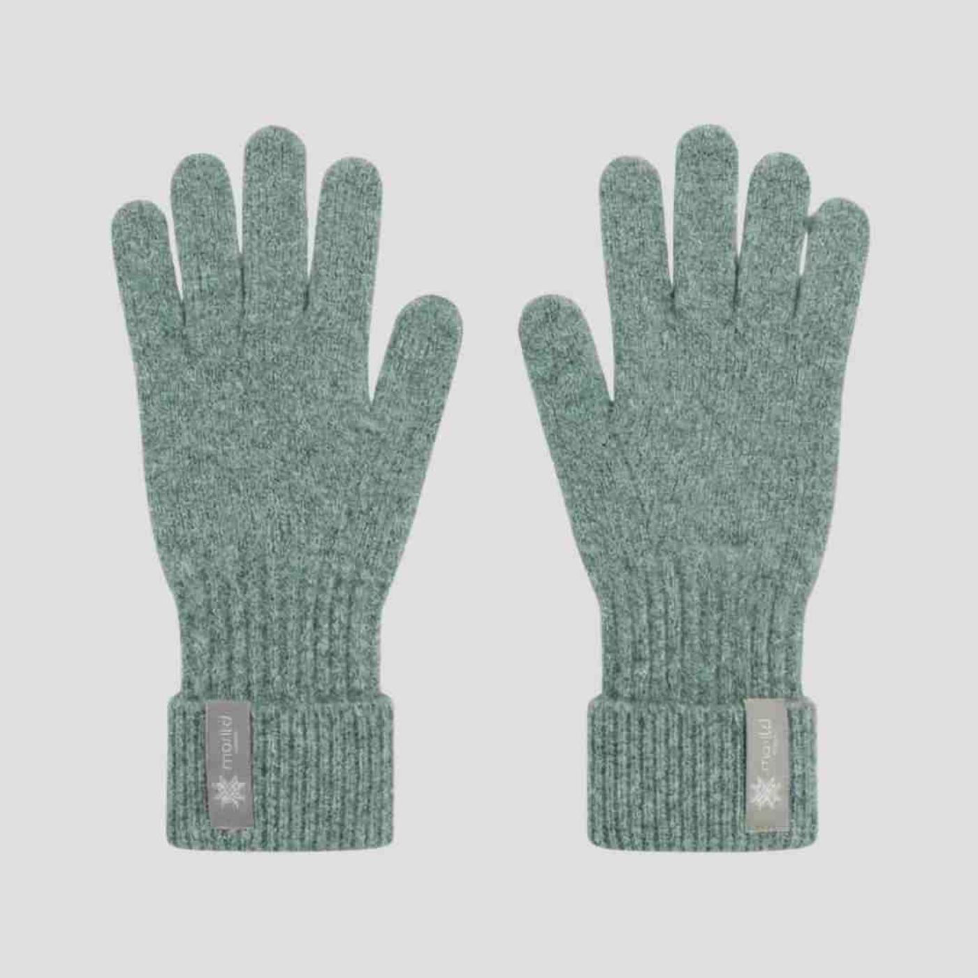 Morild Blossom Fingervanter med refleks, ocean