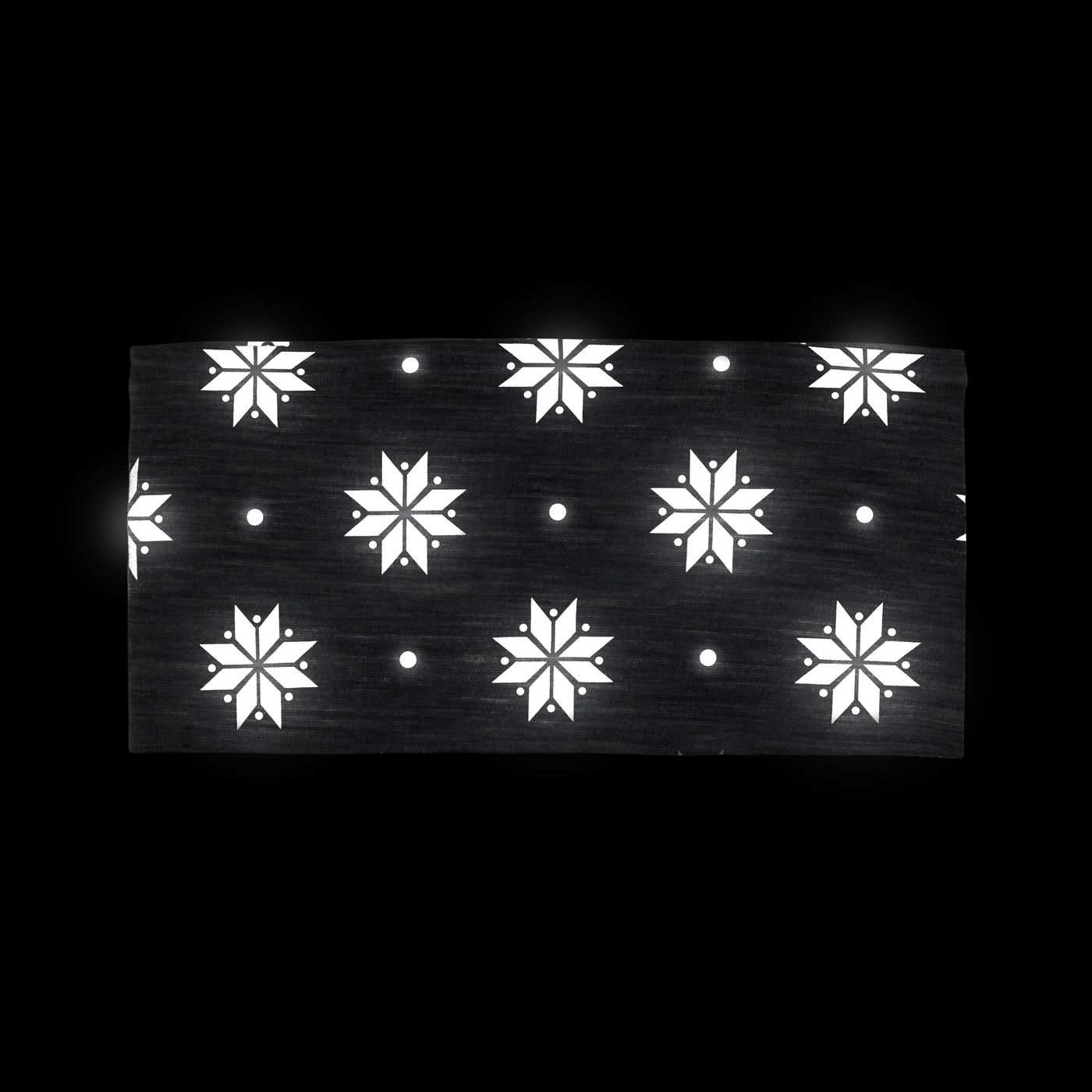 Morild Krystall pannebånd med refleks, Rosa