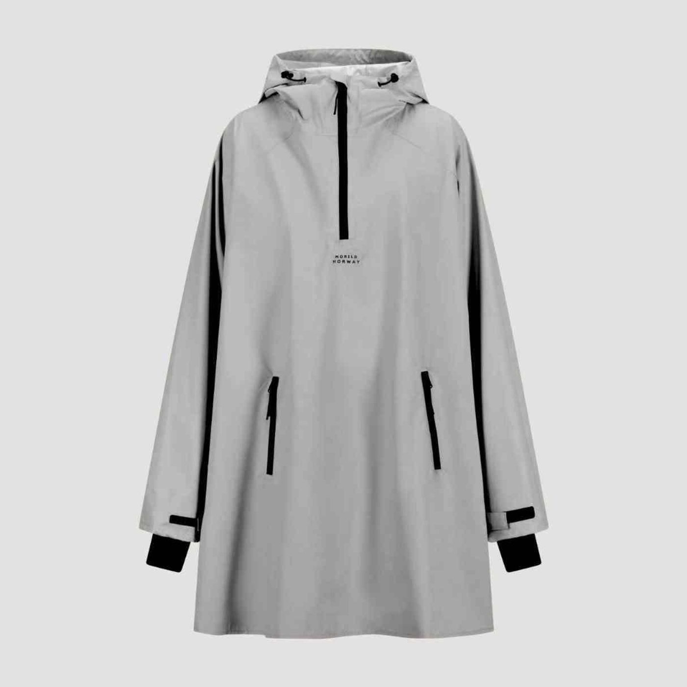 Morild Bli Sett Poncho med refleks, sølv