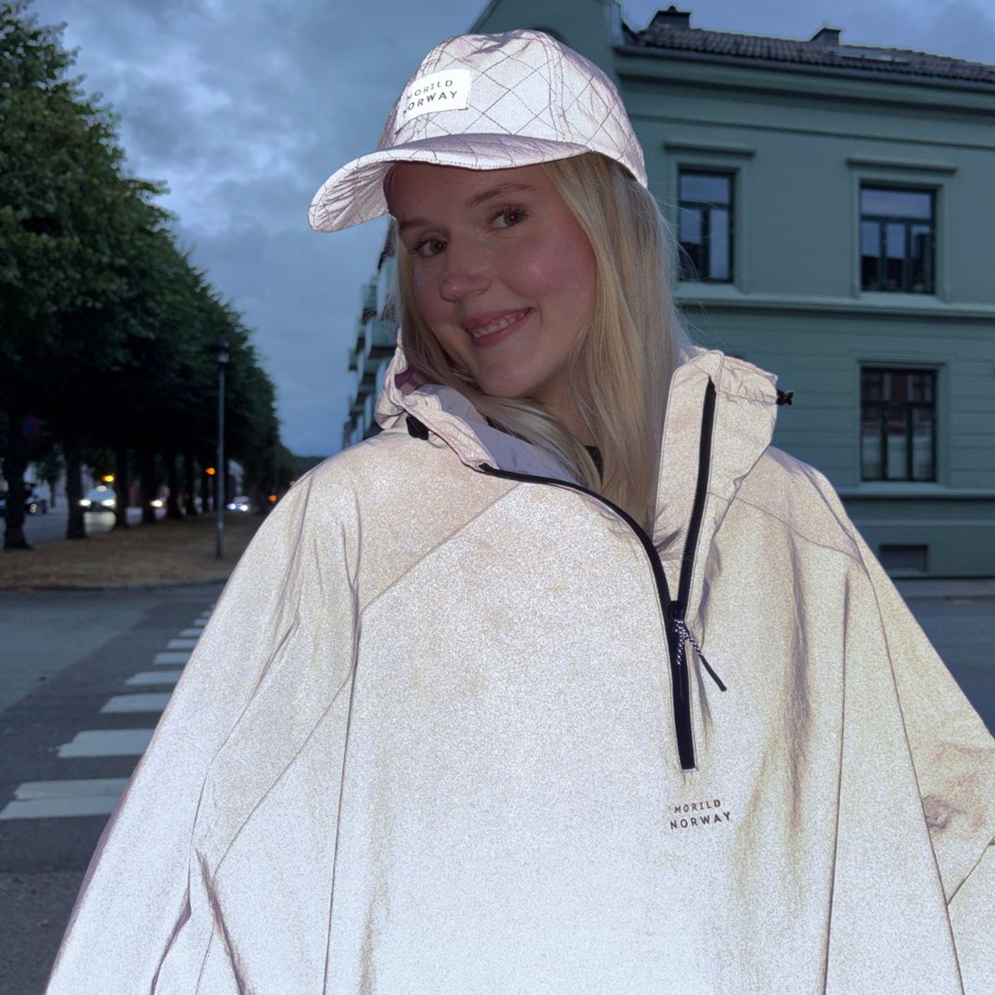 Morild Magi Caps med refleks, lavendel