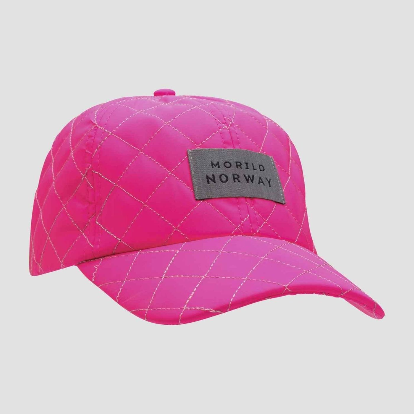 Morild Quilted Caps med refleks, rosa