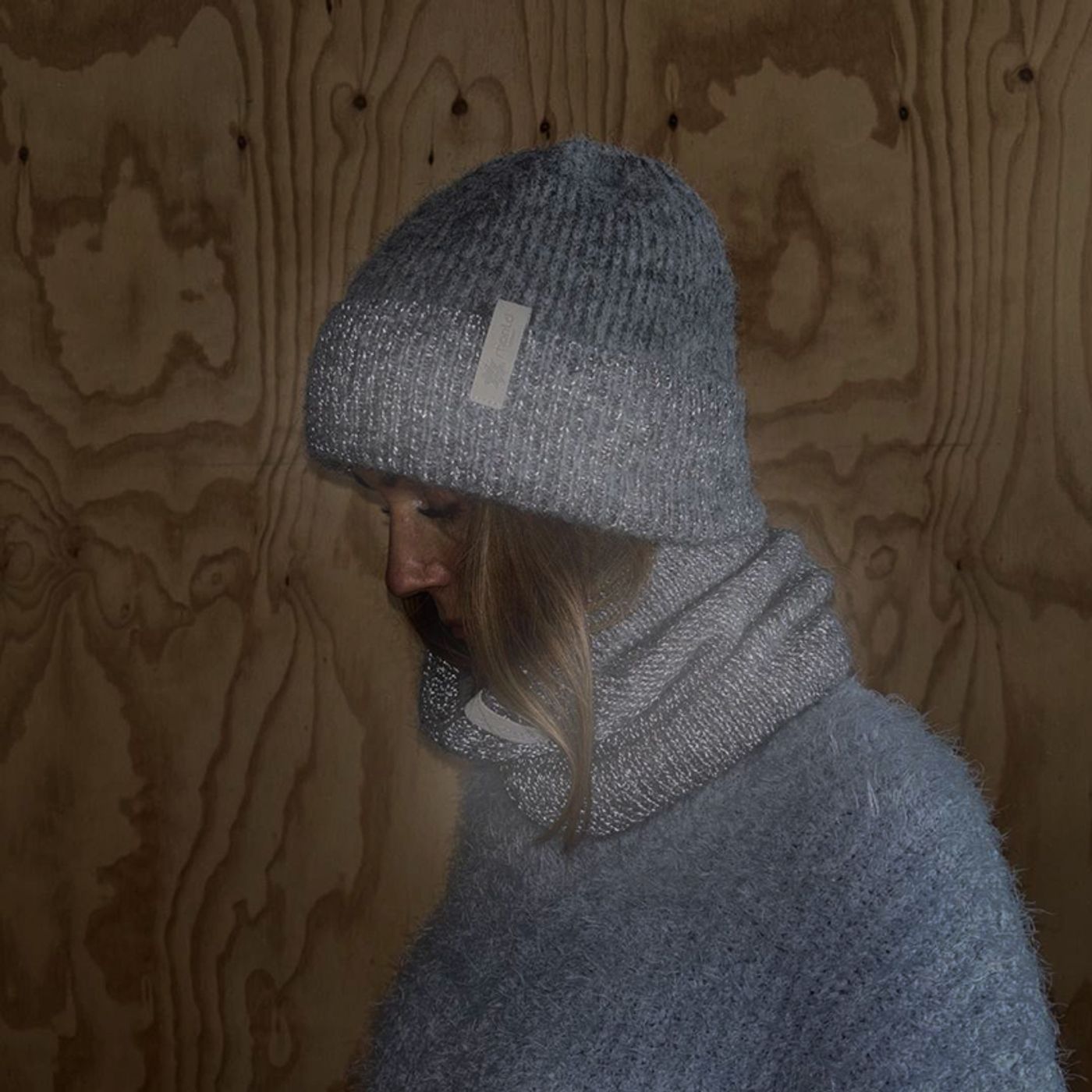 Morild Eirin lue med refleks, grå