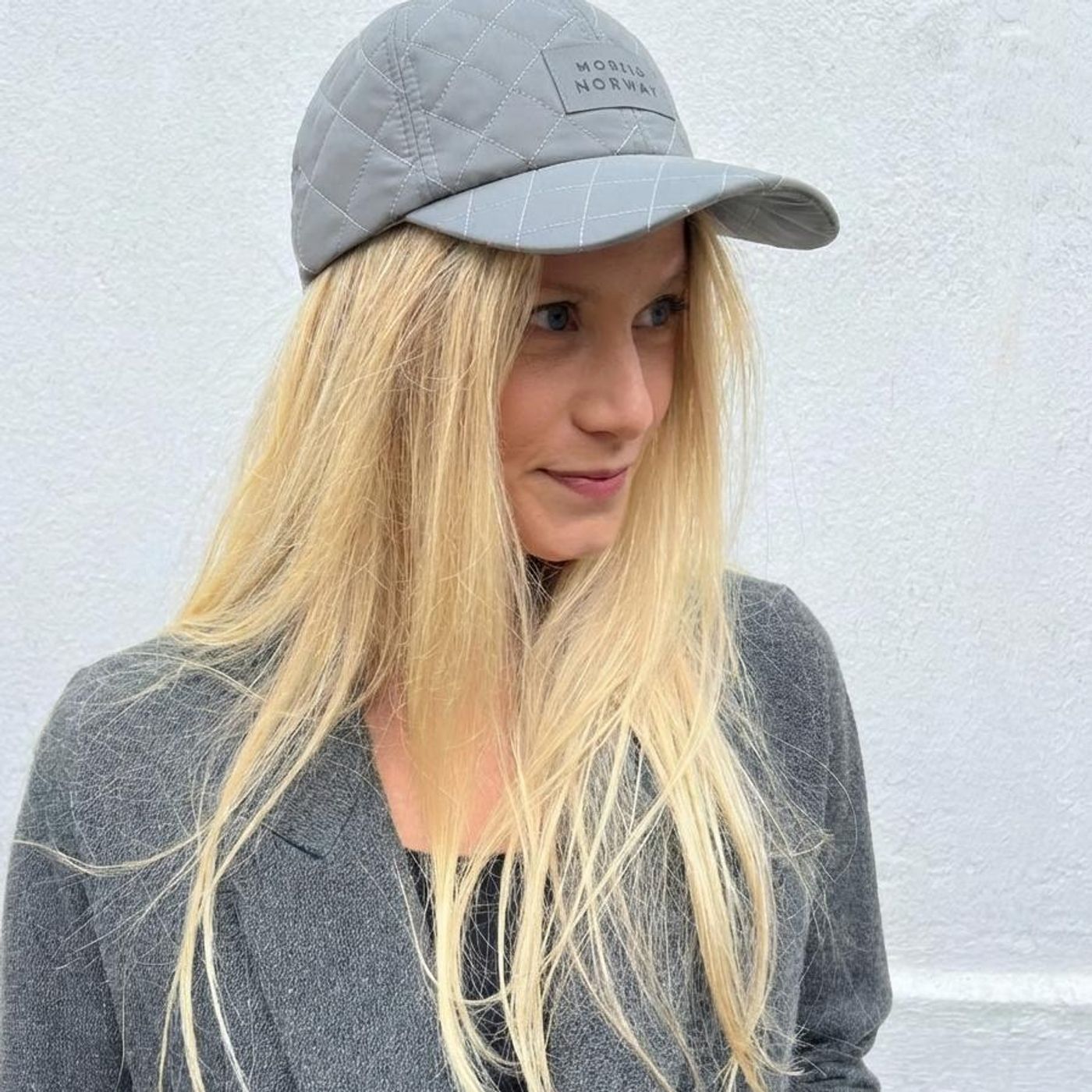 Morild Quilted Caps med refleks, sølv