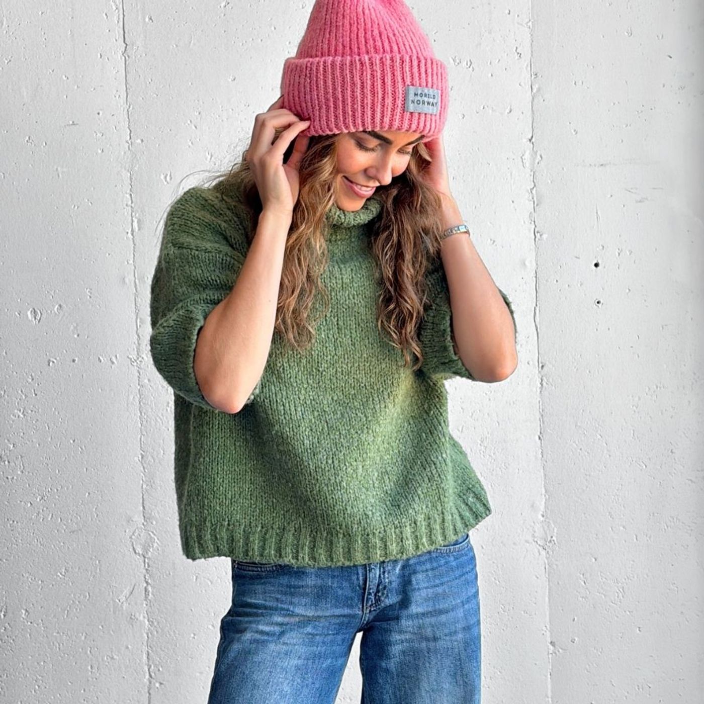 Morild Bibbi Lue med refleks, pink