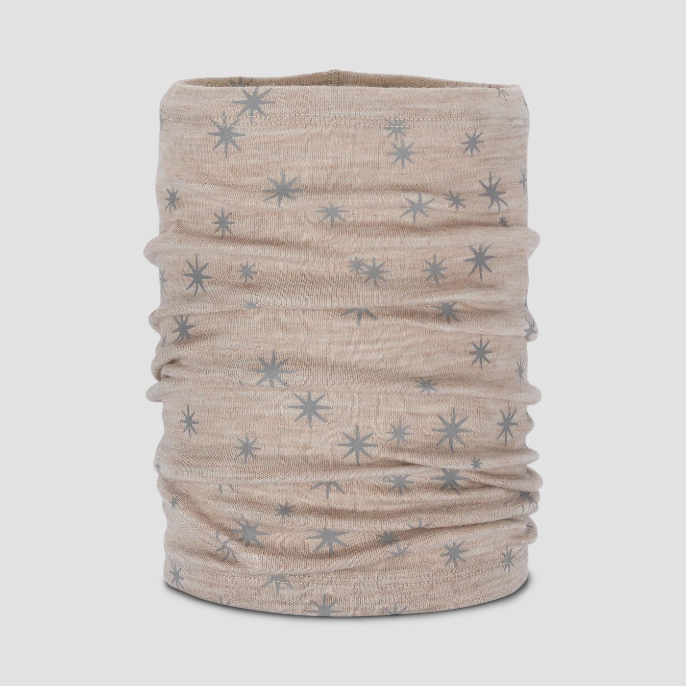 Morild Barn Sirius hals ull  med refleks, sand