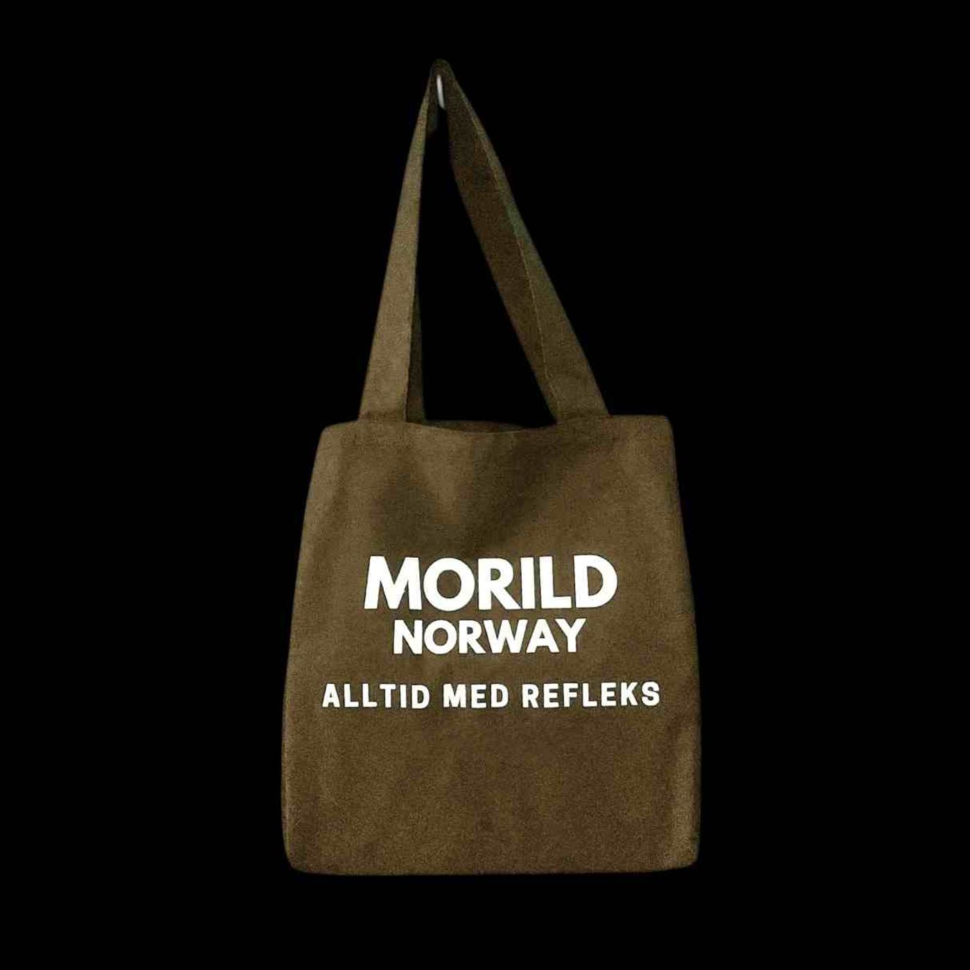 Morild Cotton Shopper med refleks, sand