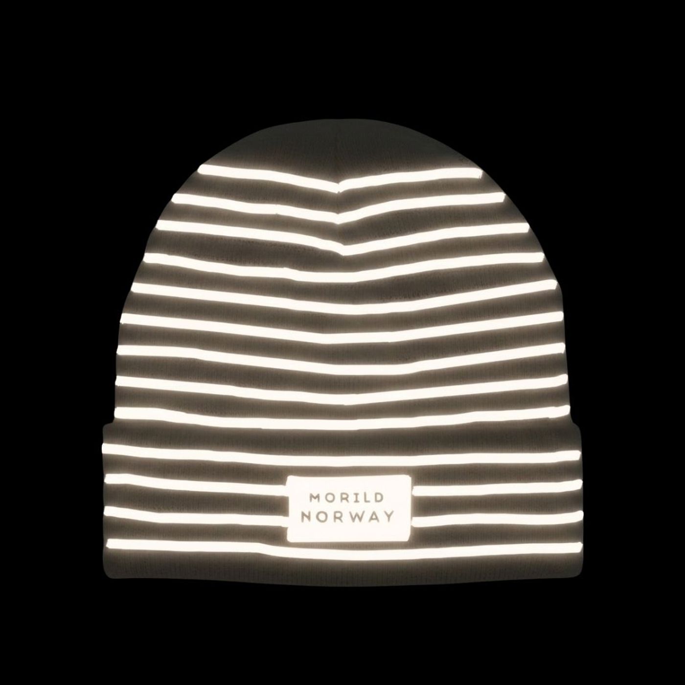 Morild Refleks stripe lue med refleks, blå