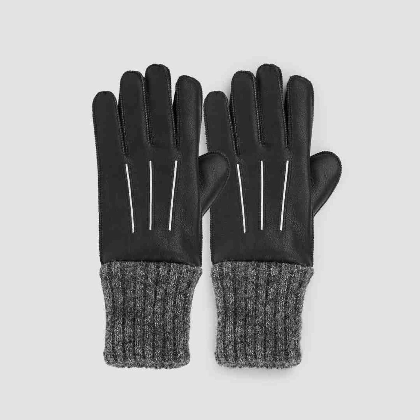 Morild Lux skinnhansker med refleks L/XL, sort