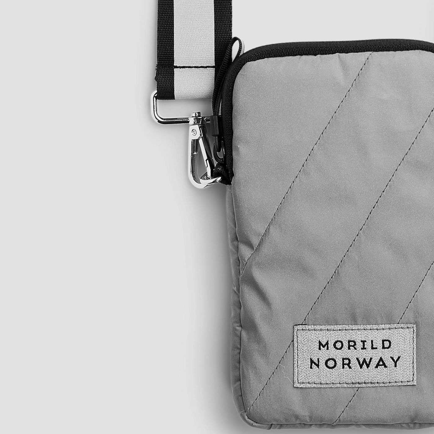 Morild Bli Sett Phone Bag med refleks, sølv