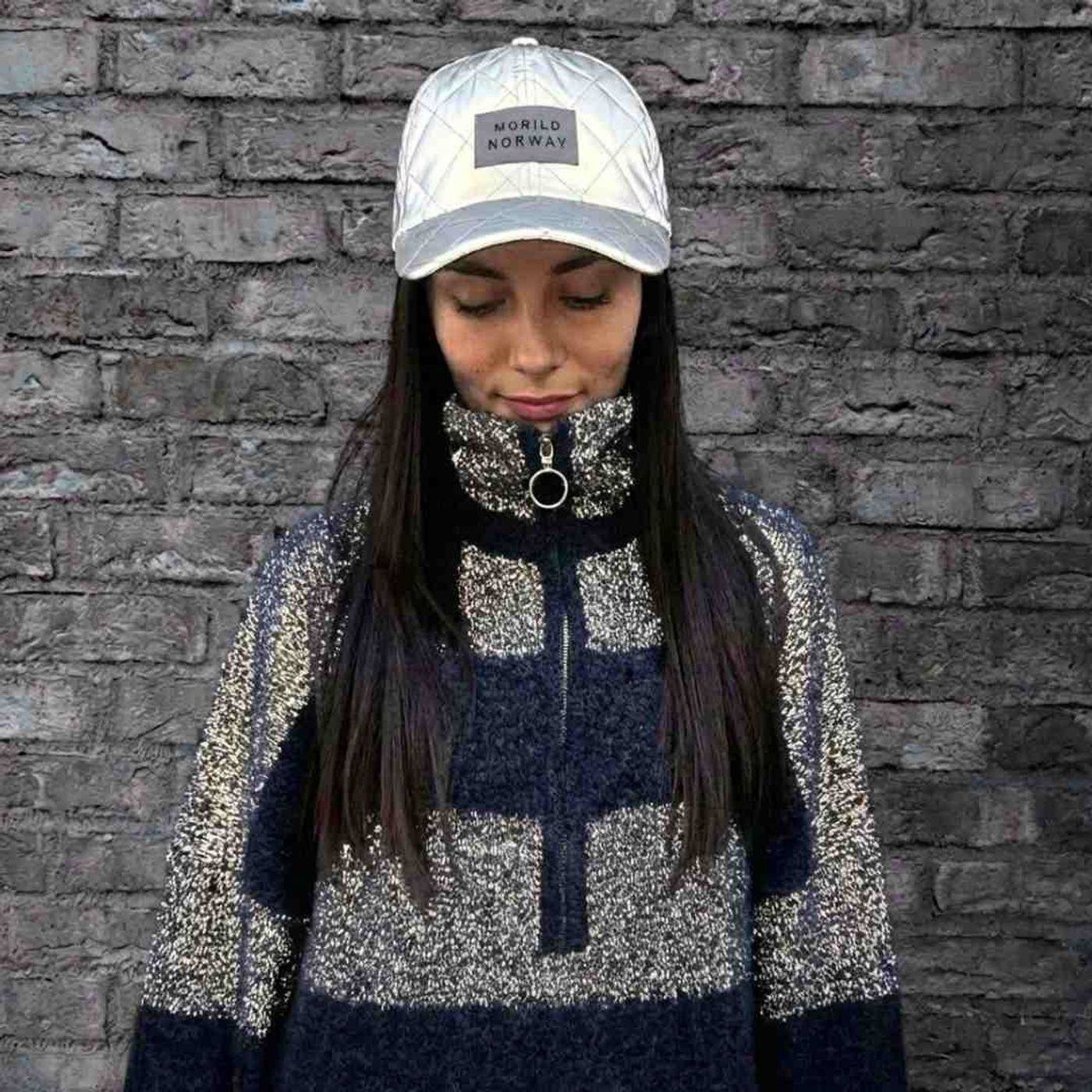 Morild Quilted Caps med refleks, sort