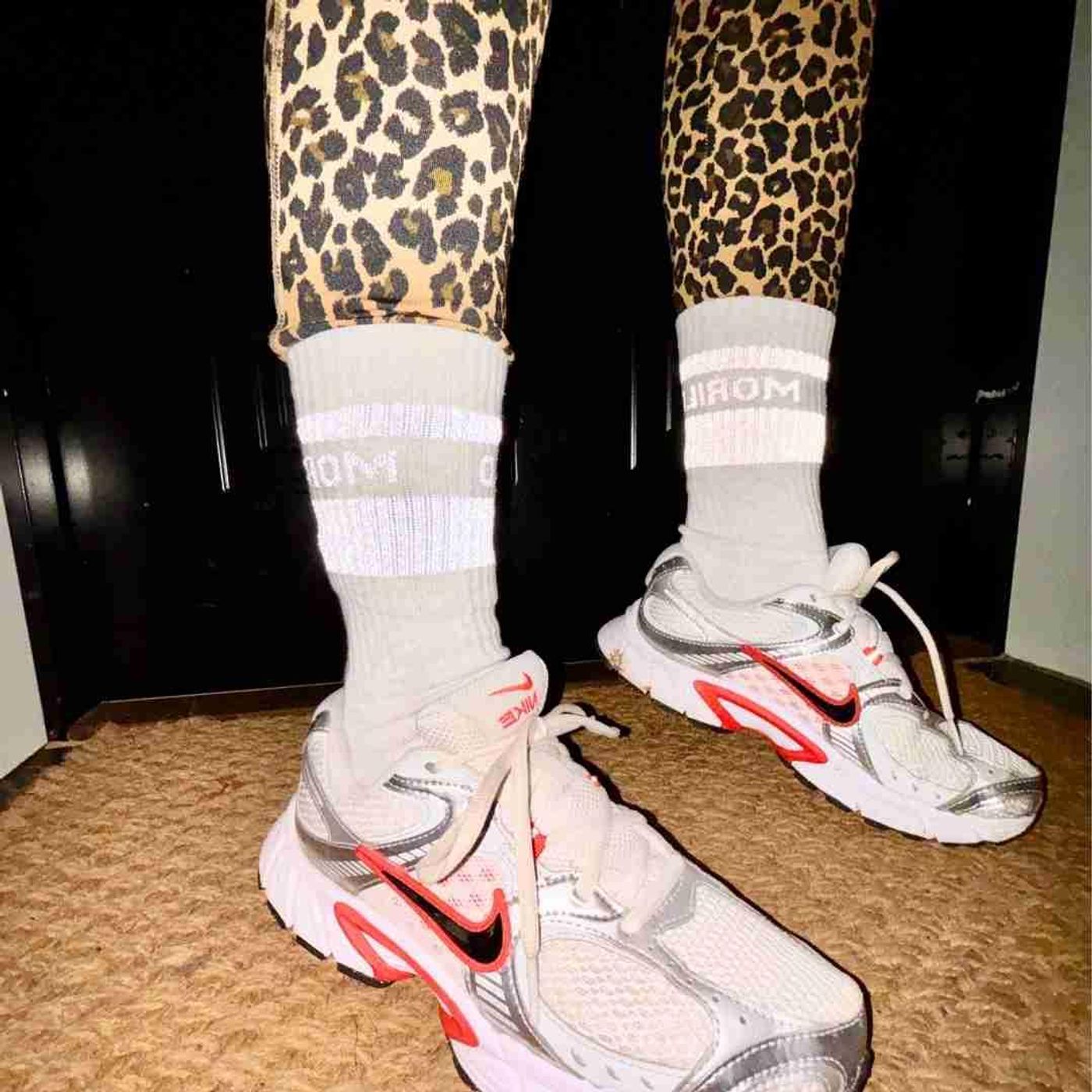 Morild Sokker med refleks, Lys grå