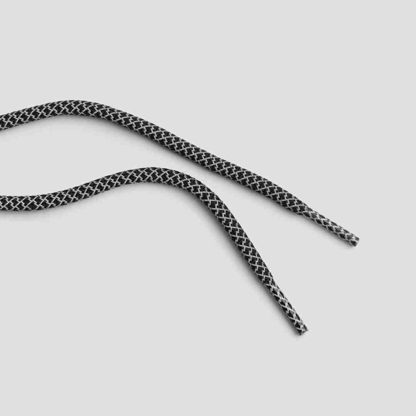 Morild Rund Skolisser 130cm med refleks, sort