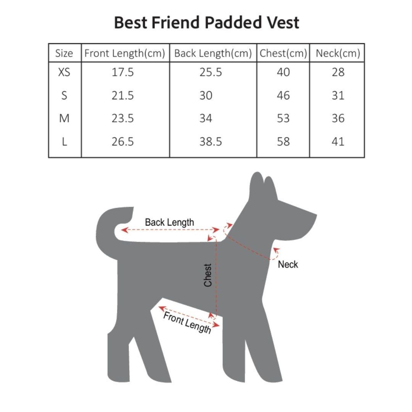 Morild Bestevenn Helreflekterende Vest L/50cm, sort