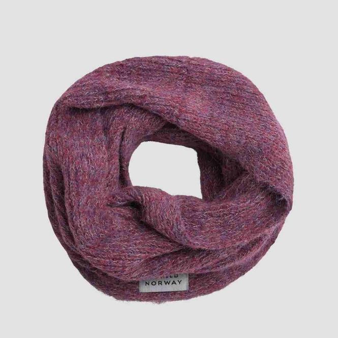 Hovedbilde Morild Bibbi Loop Skjerf med refleks, cherry