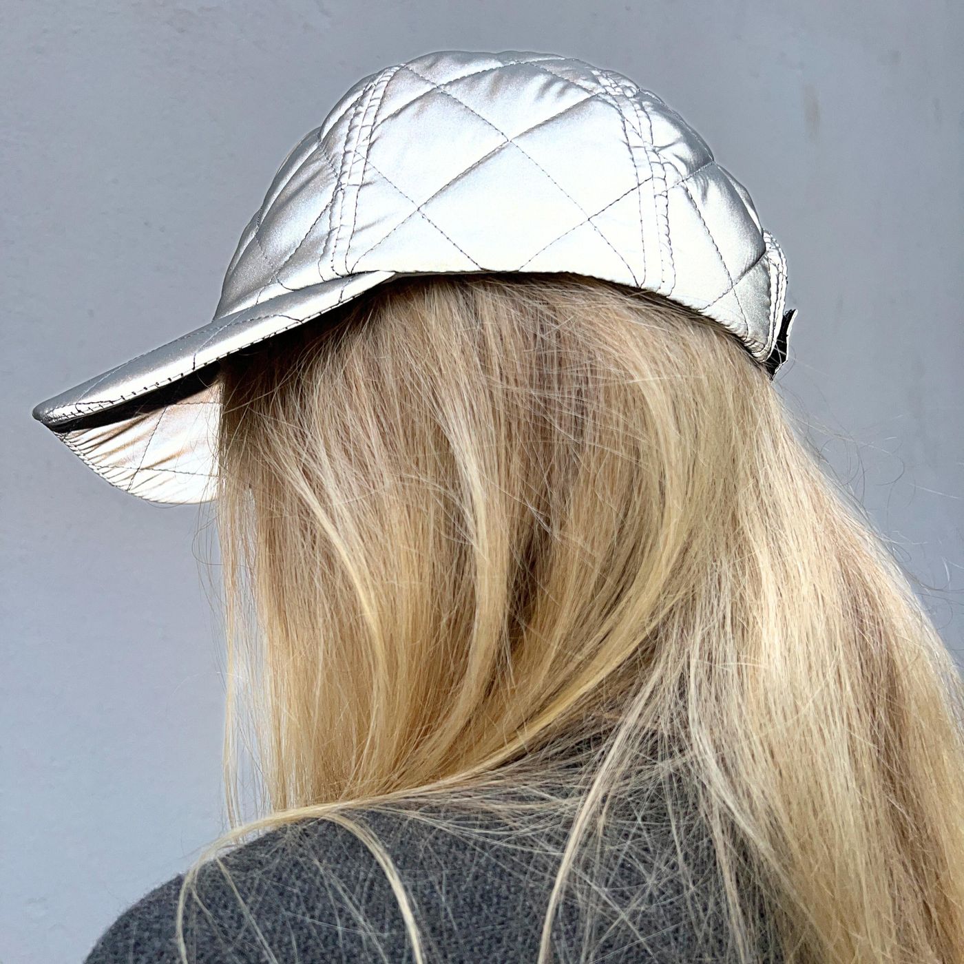 Morild Quilt Caps med refleks, sølv