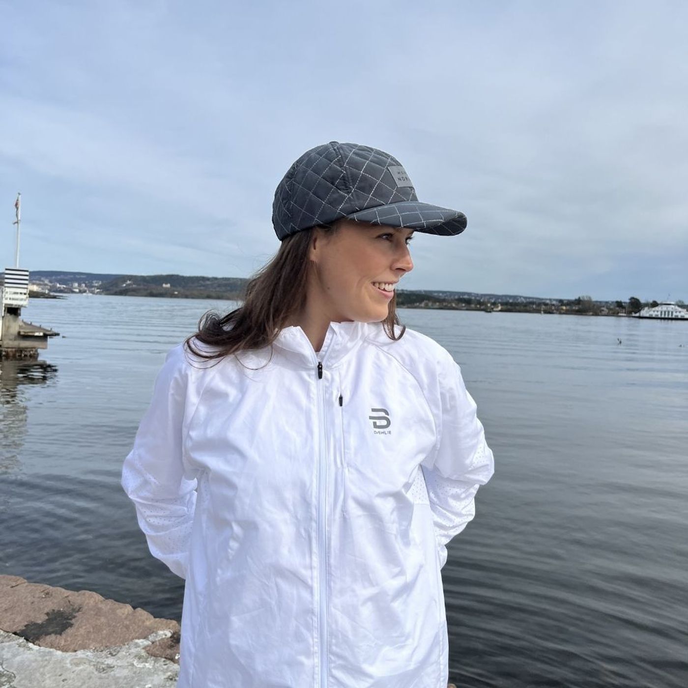 Morild Quilted Caps med refleks, sort