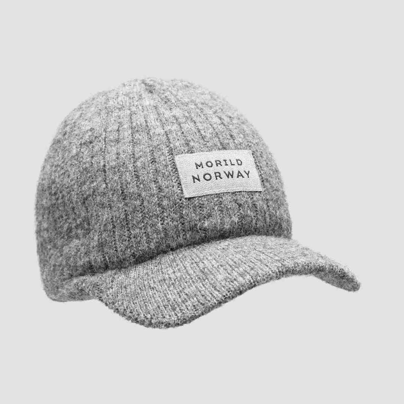Morild Strikket Caps med refleks, grå