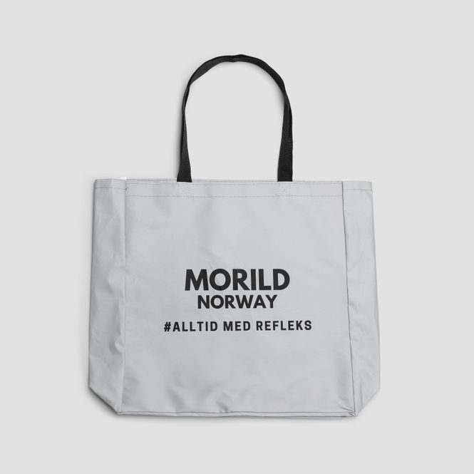 Hovedbilde Morild Logo Shopping Bag, sølv